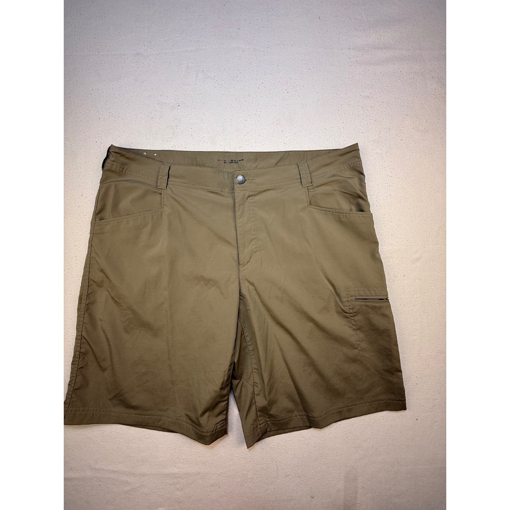 Columbia Shorts Mens 42 Brown Omni-Shade Sun Protection Hiking Cargo Utility 10L